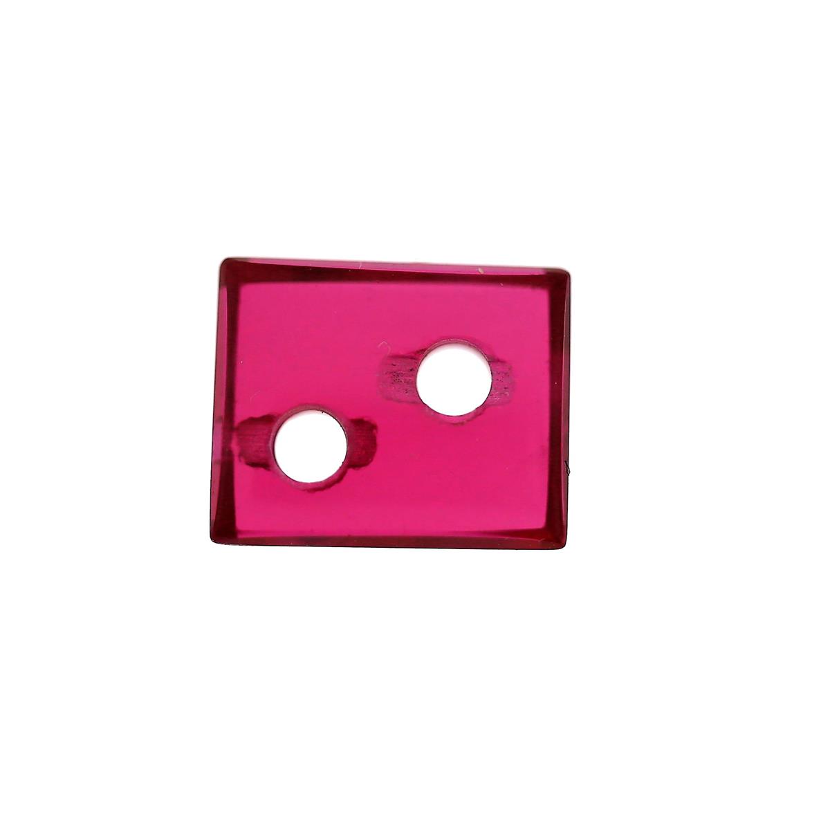 (image for) SyntheticRuby 10x8mm Rectangle